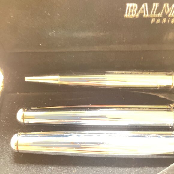 Balmain Paris Luxury Pen Set In Premium Black Box - Picture 7 of 11
